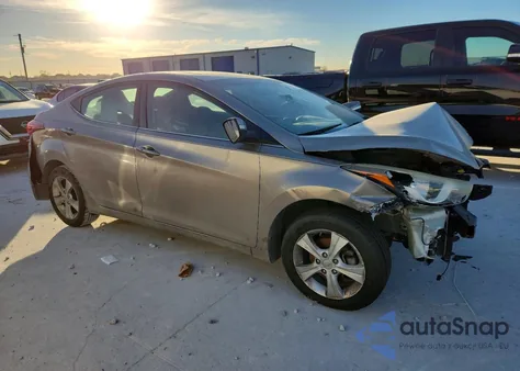 2016 Hyundai Elantra Se from USA, damaged, VIN 5NPDH4AE2GH766871